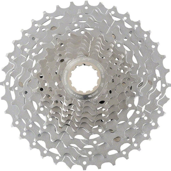 Кассета SHIMANO DEORE XT, M771, 10 скоростей, 11-32 ICSM77110132