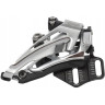 Переключатель передний SHIMANO DEORE, M5100-M, SIDE-SWING, на хомут 34,9 (с адаптером 28,6/31,8), для 2x11 скоростей IFDM5100MX4