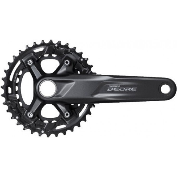Система SHIMANO M5100-B2, DEORE для 2x11скоростей, 175мм, интегрированый вал, 36-26T без каретки, для CL:51,8мм EFCM51002BEX66